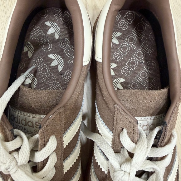 Adidas Spezial Brown and Cream Sneakers - Picture 5 of 5
